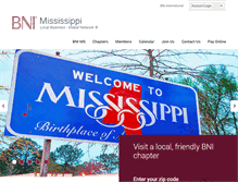 Tablet Screenshot of bnimississippi.com